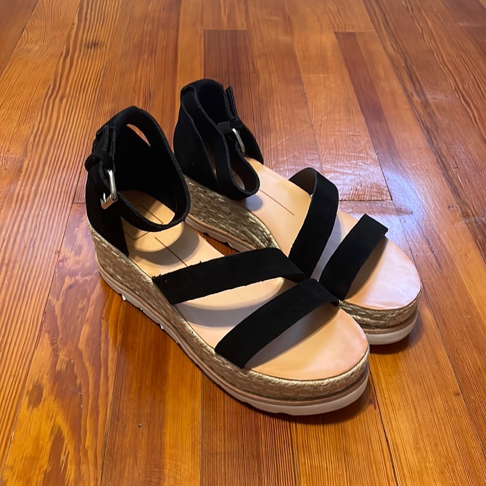 Dolce Vita black platform sandal